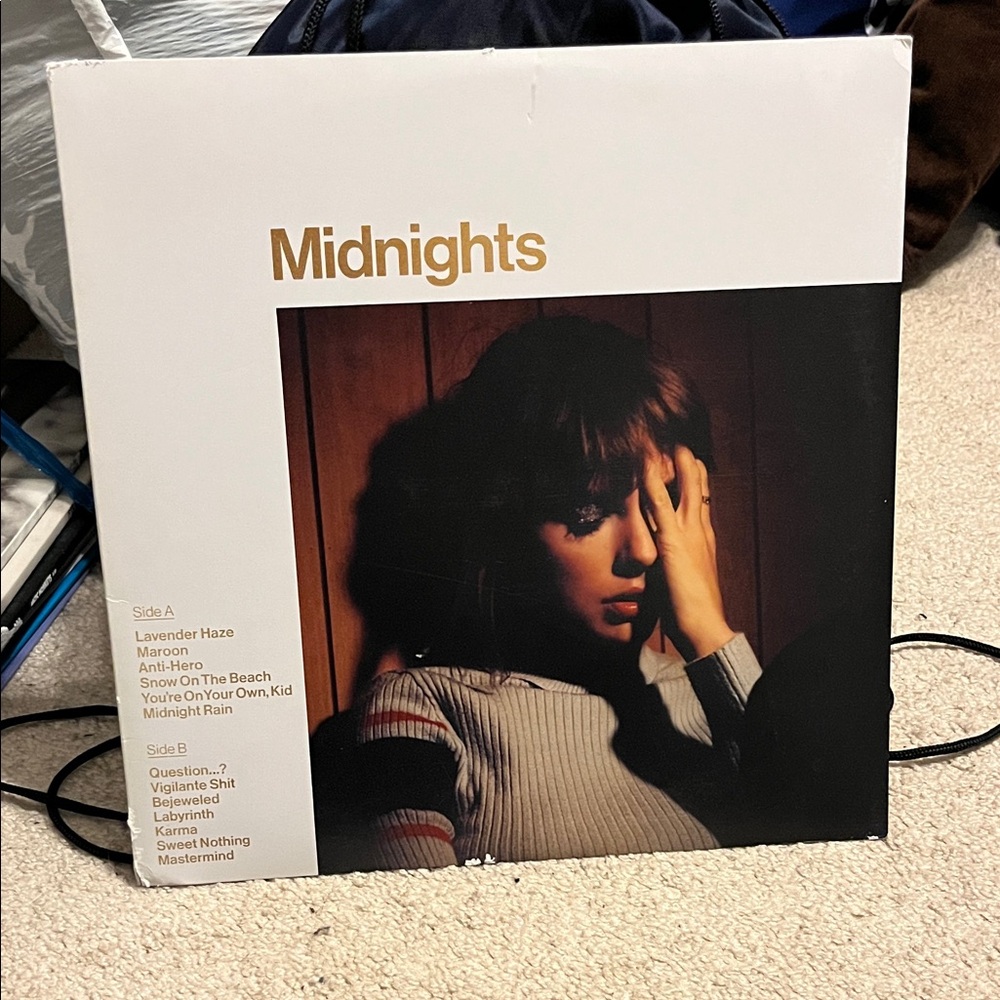 Taylor Swift Midnights Vinyl Record Album